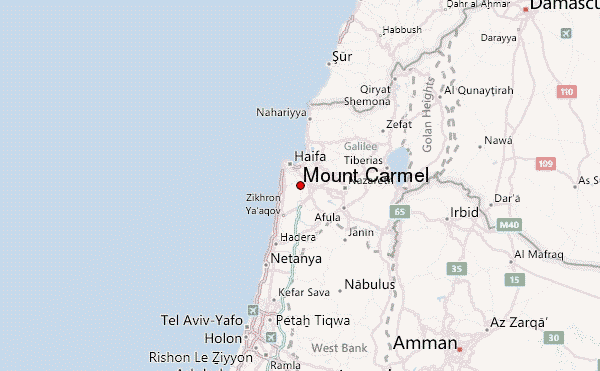 「mt carmel map」の画像検索結果