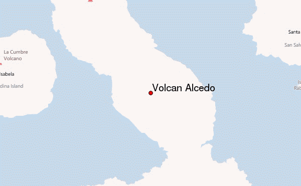 Volcan Alcedo Location Map