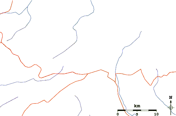 physical map of africa with rivers and mountains. map of africa with rivers