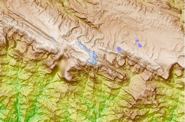Surf breaks located close to Carstensz Peak