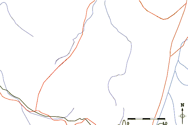 Roads and rivers around Cerro Tuzgle