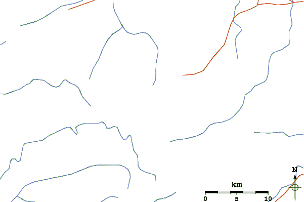 Roads and rivers around Champagne Castle