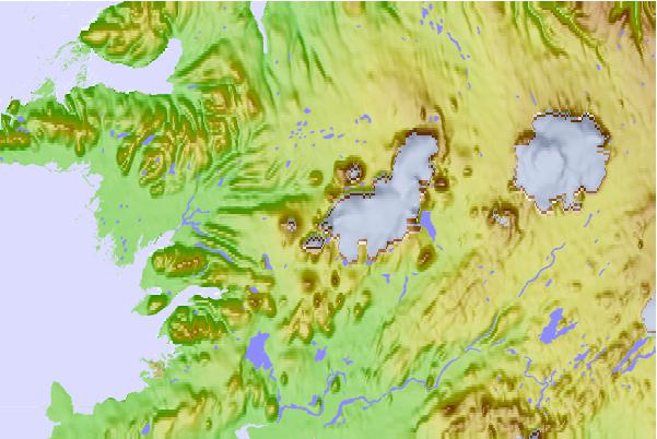 Surf breaks located close to Geitlandsjökull