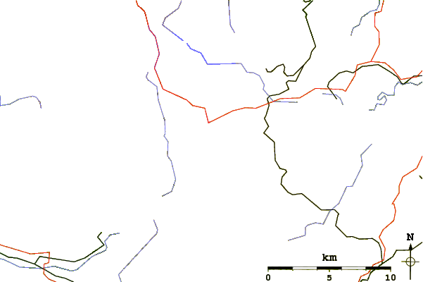 Roads and rivers around Hasselkopf