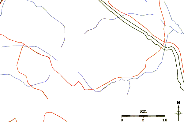 Roads and rivers around Javalambre