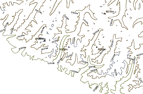 Mountain peaks around Kailas