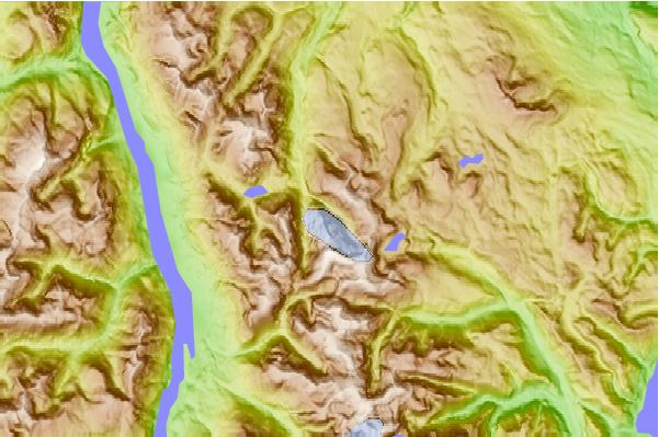 Surf breaks located close to Mount George V