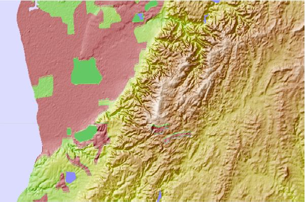 Surf breaks located close to Mount Lofty