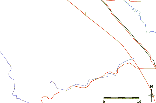 Roads and rivers around Mt. Oso