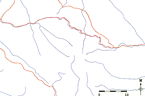 Roads and rivers around Nattaung