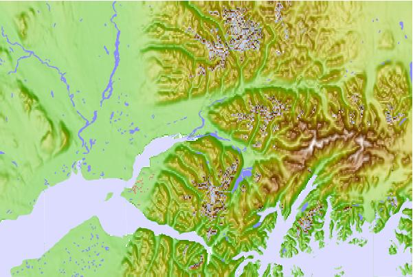 Surf breaks located close to Pioneer Peak