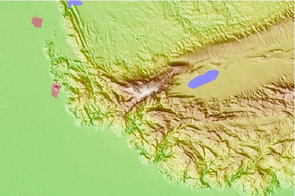 Surf breaks located close to Sakaser