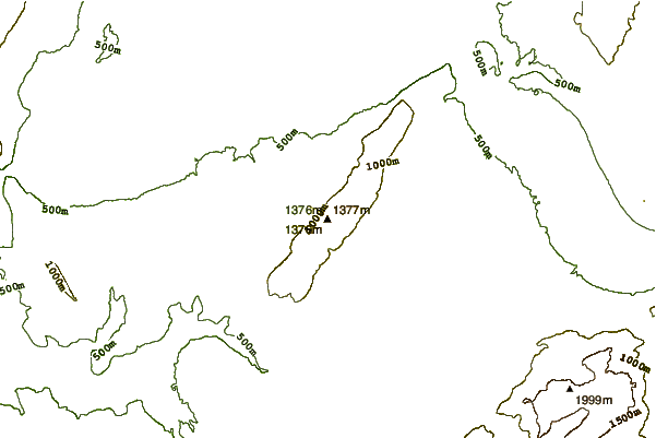 Mountain peaks around Salève