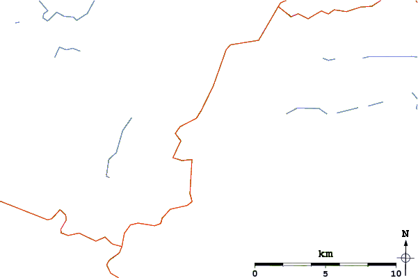 Roads and rivers around Seaforth Island