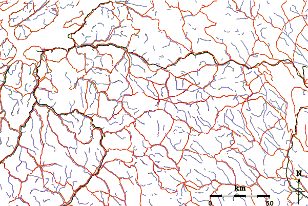 Roads and rivers around Storsylen