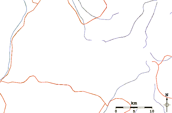 Roads and rivers around Toubkal Trekking Summit