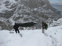 Above Mirror Lake on the Whitney Summit Trail, Mount Whitney photo