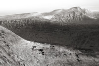 Light snow on Pen y Fan photo
