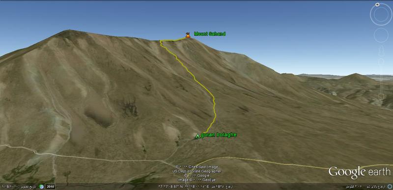 Sahand Mountain Information