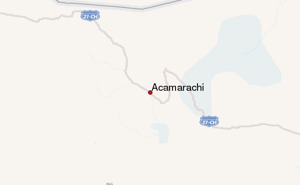 Acamarachi Location Map