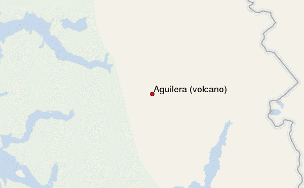 Aguilera (volcano) Location Map