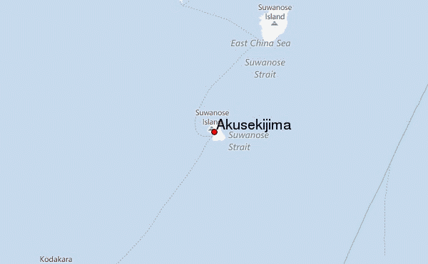 Akusekijima Location Map