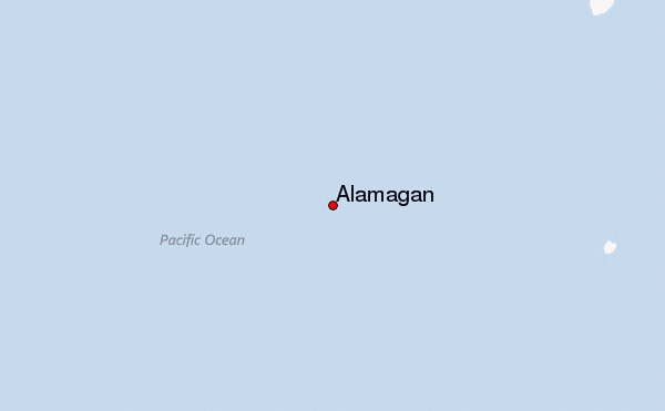 Alamagan Location Map