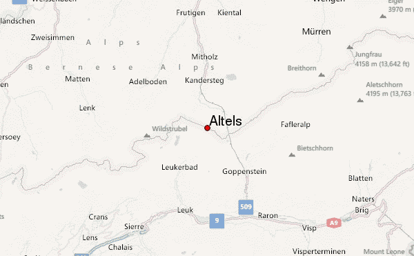 Altels Location Map