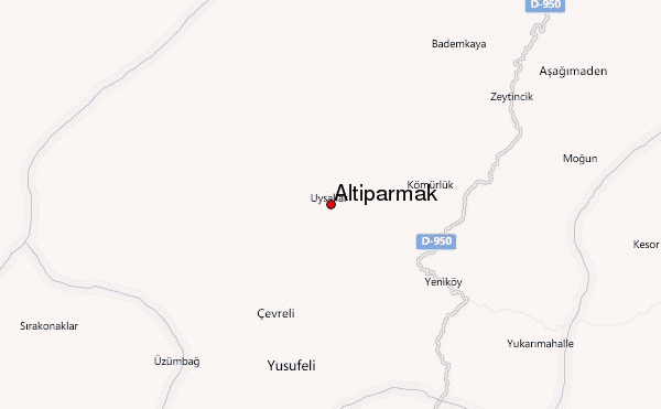 Altiparmak Location Map