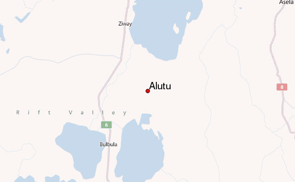 Alutu Location Map