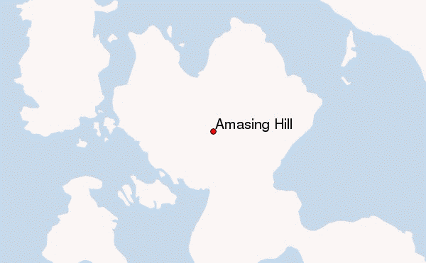 Amasing Hill Location Map