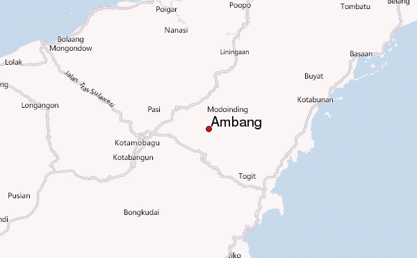 Ambang Location Map