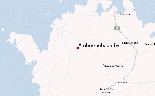 Ambre-bobaomby Location Map