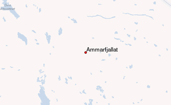 Ammarfjallat Location Map