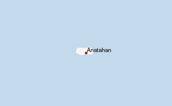 Anatahan Location Map