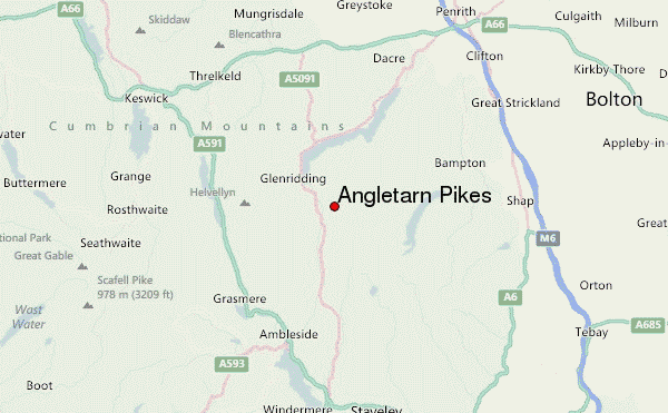 Angletarn Pikes Location Map
