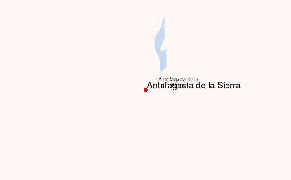 Antofagasta de la Sierra Location Map