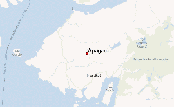 Apagado Location Map