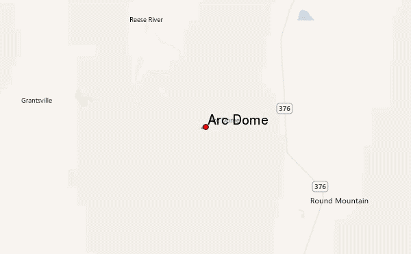 Arc Dome Location Map