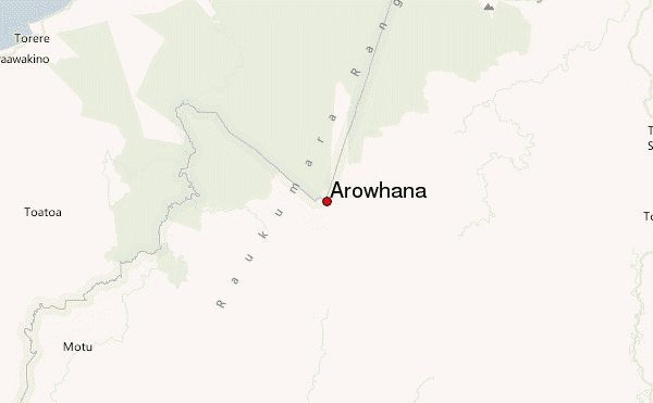 Arowhana Location Map
