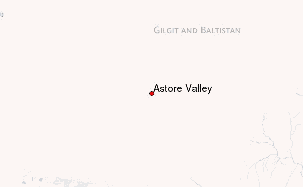 Astore Valley Location Map