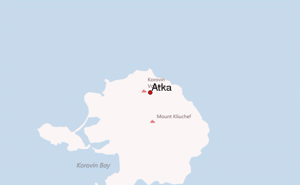 Atka Location Map