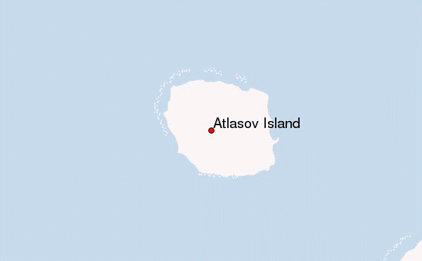 Atlasov Island Location Map