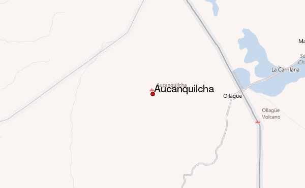 Aucanquilcha Location Map