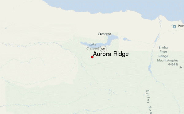 Aurora Ridge Location Map