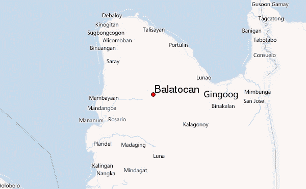 Balatocan Location Map