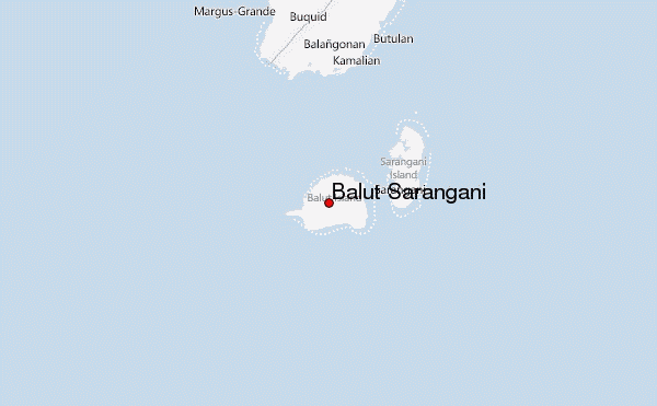 Balut Sarangani Location Map