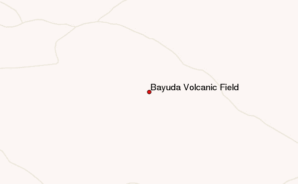 Bayuda Volcanic Field Location Map