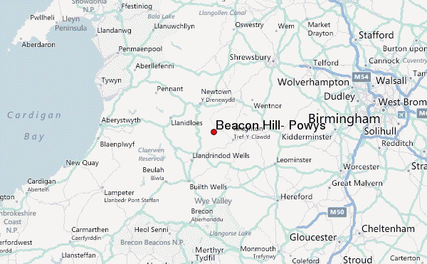 MICHELIN Beacon Hill map - ViaMichelin