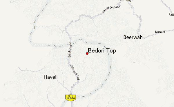 Bedori Top Location Map